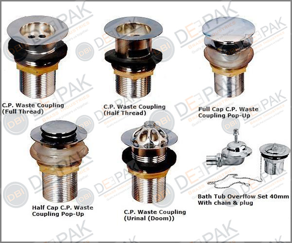 DBI Bath Drain / Waste Coupling